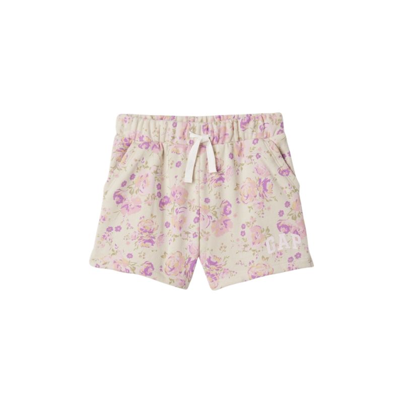 GAP - Short Logo Niña Beige