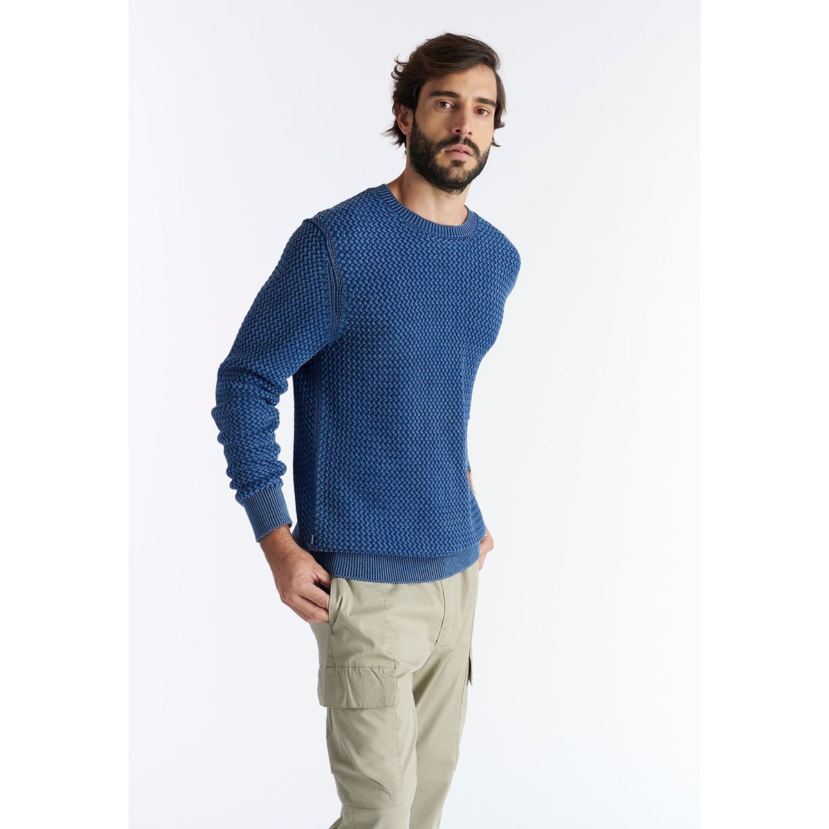 NIMTU - Sweater Queule Azul Nimtu