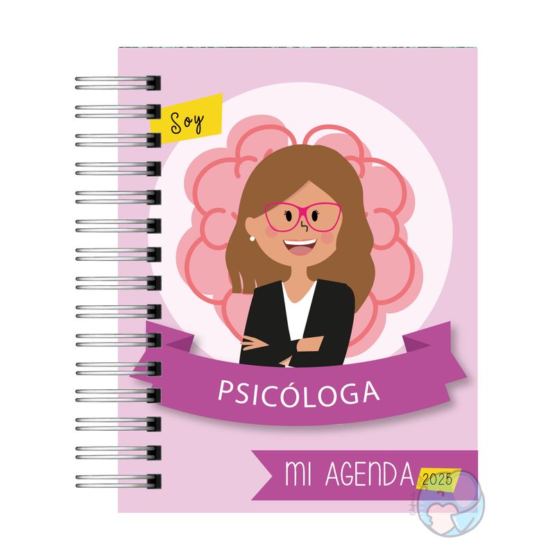 ELEFANTE AZULL - Agenda Psicóloga 2025