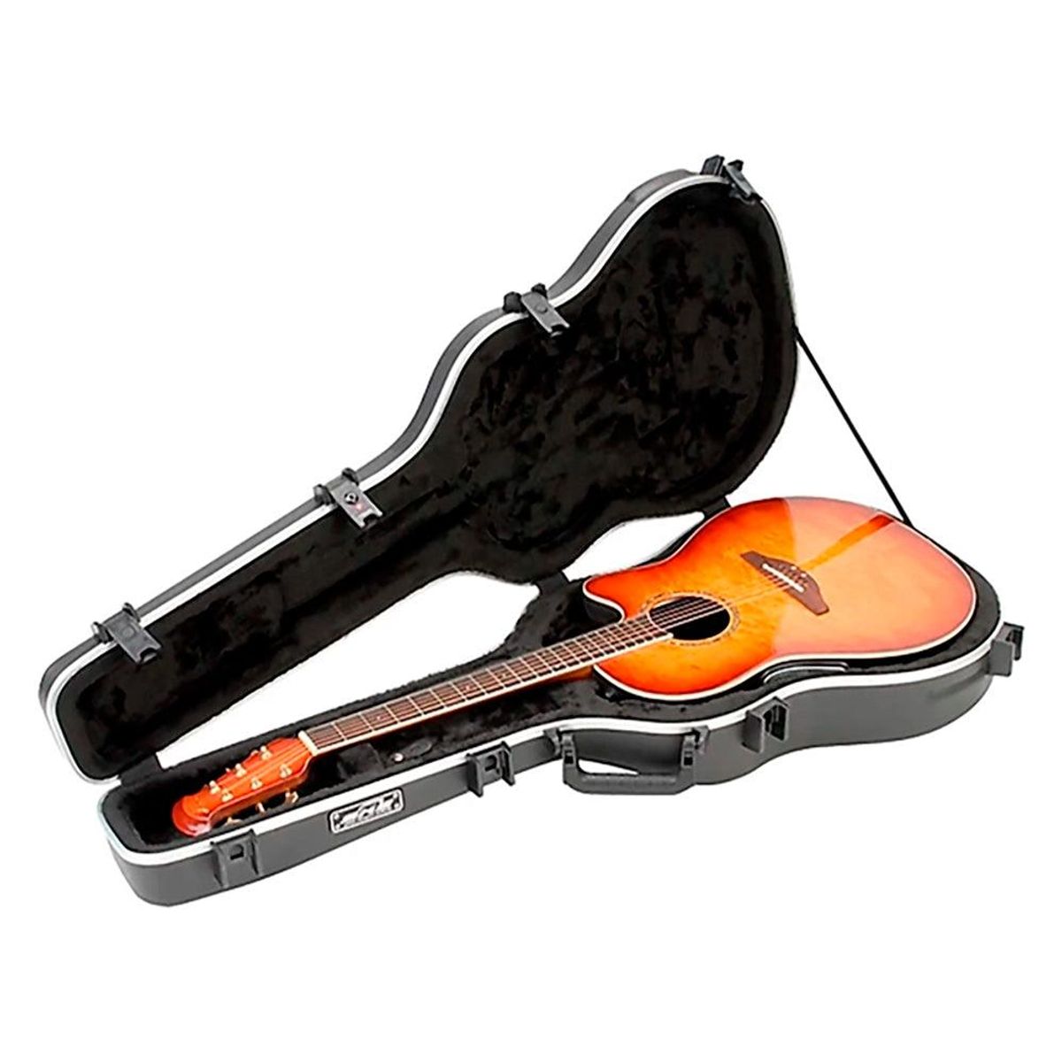 GENERICO - Case Guitarra Acústica Skb Roundback Ovation Angosta 1SKB-16
