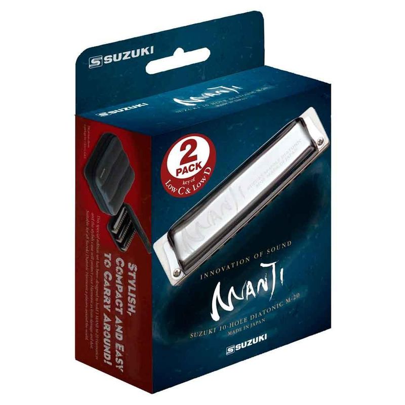 SUZUKI - Armónicas Suzuki Manji Set De 2U Low M20L-2SET