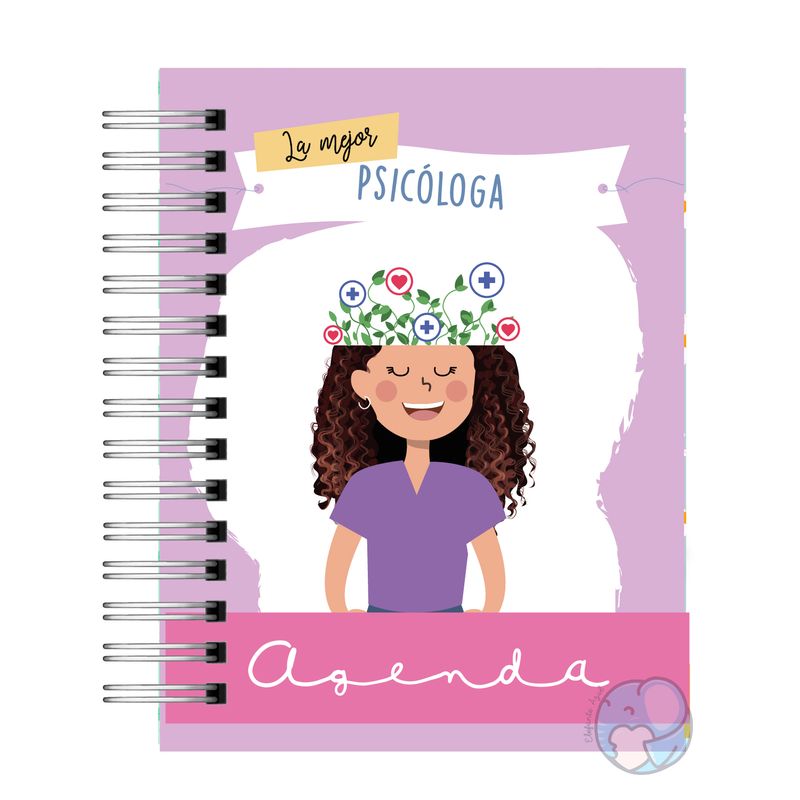 ELEFANTE AZULL - Agenda Psicóloga 2025