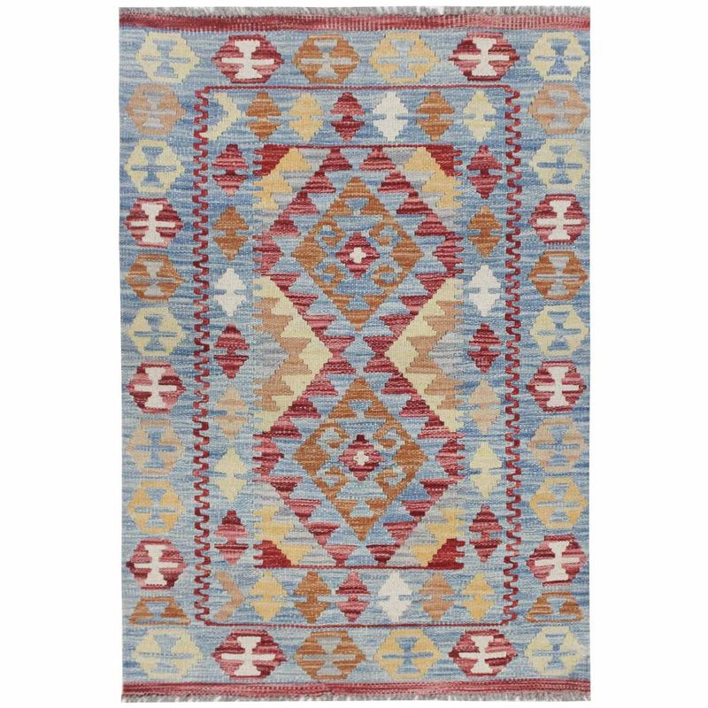 RUGS CL - Alfombra Rugscl Kilim Newtri Multicolor 079x115 7447KP