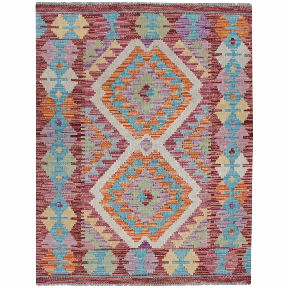 RUGS CL - Alfombra Rugscl Kilim Newtri Multicolor 082x109 7448KP