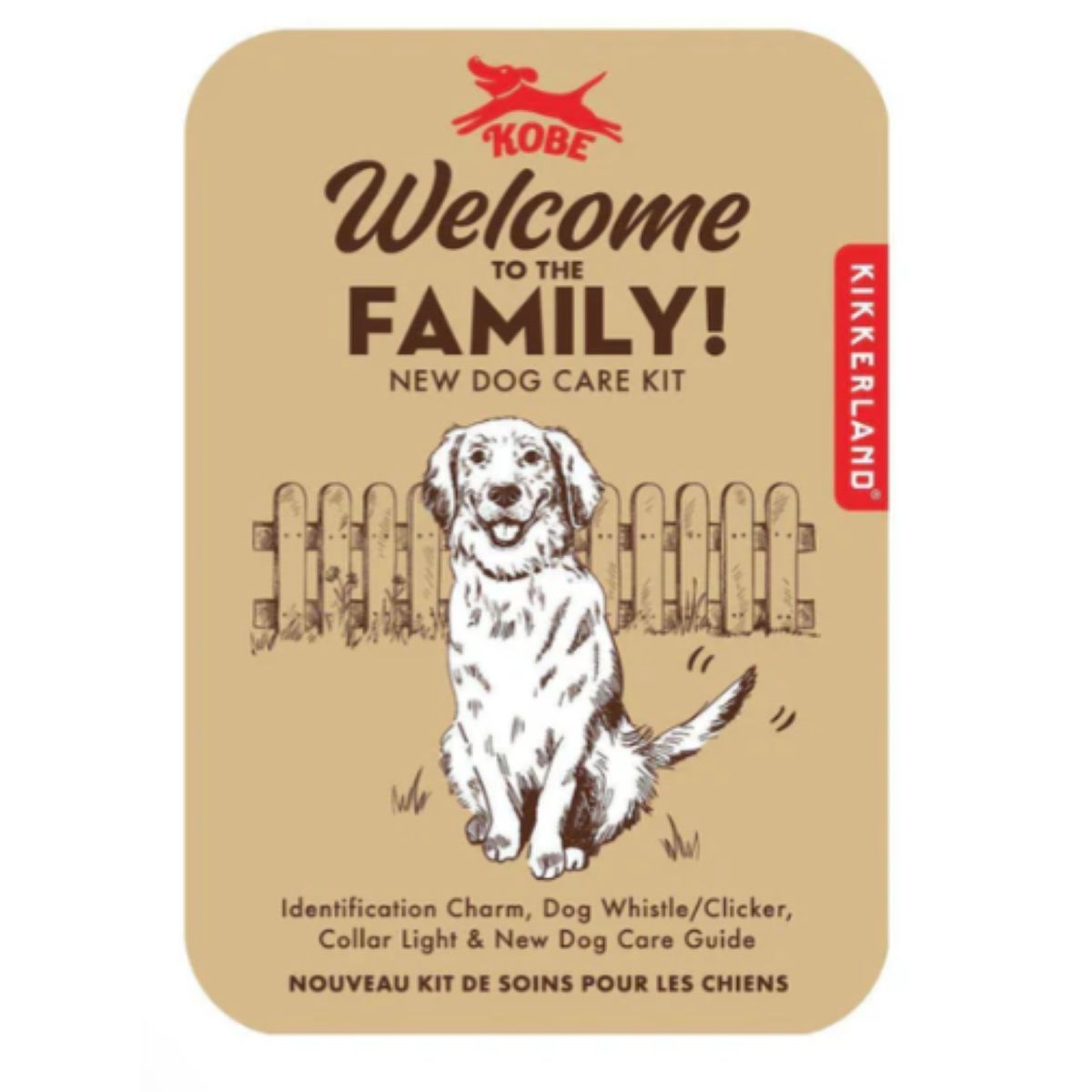 KIKKERLAND - Kit  Familiar Para Perros Kobe Kikkerland