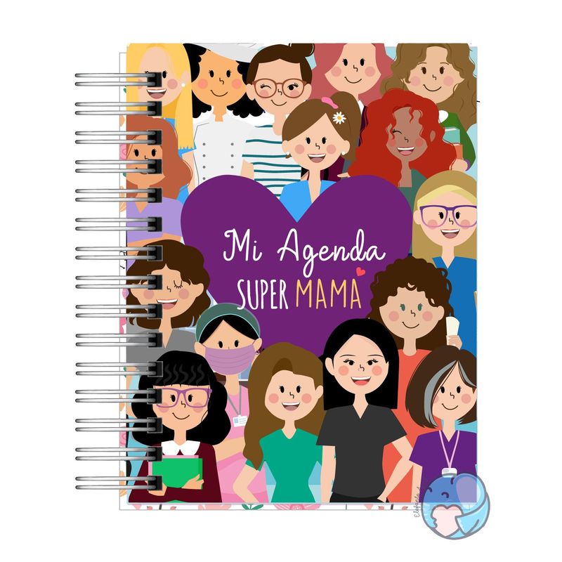 ELEFANTE AZULL - Agenda Super Mamá 2025