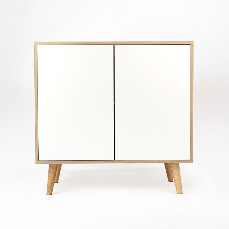 MOBELTEK - Buffet 2 puertas Kanso Jerez Blanco
