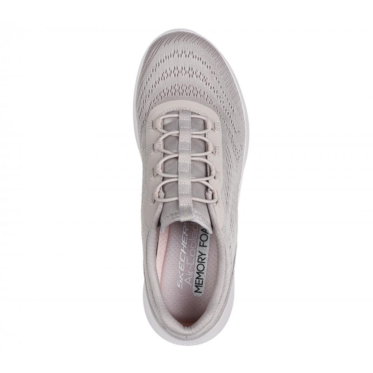 SKECHERS - Zapatilla Mujer Vapor Foam Lite Rush Beige Skechers