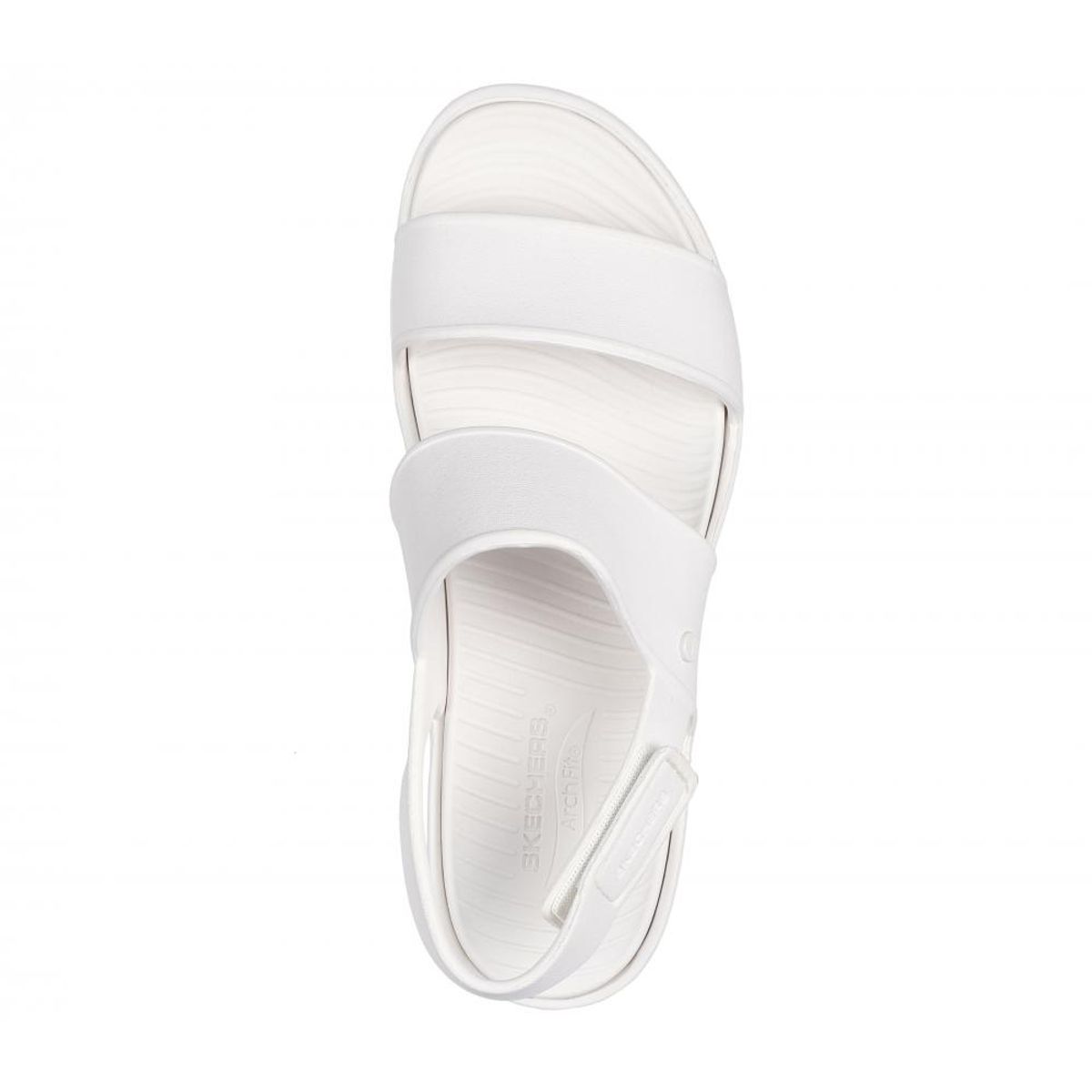 SKECHERS - Sandalia Mujer Arch Fit Upbeat Sunrise Blanco Skechers