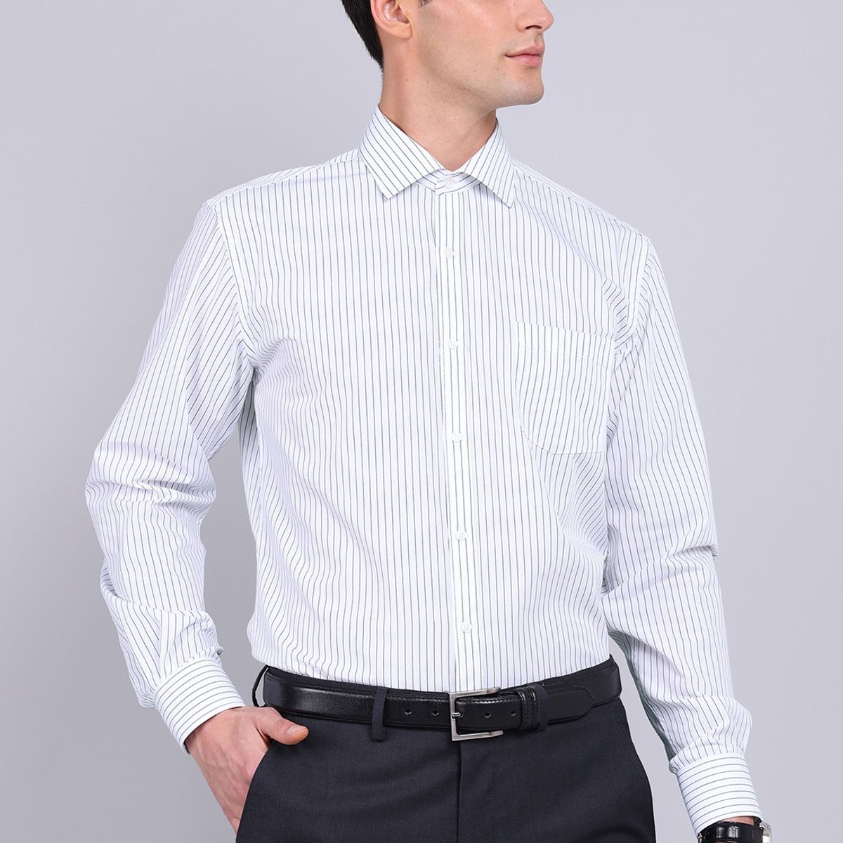 VAN HEUSEN - Camisa Formal Rayas Van Heusen VAN HEUSEN_.
