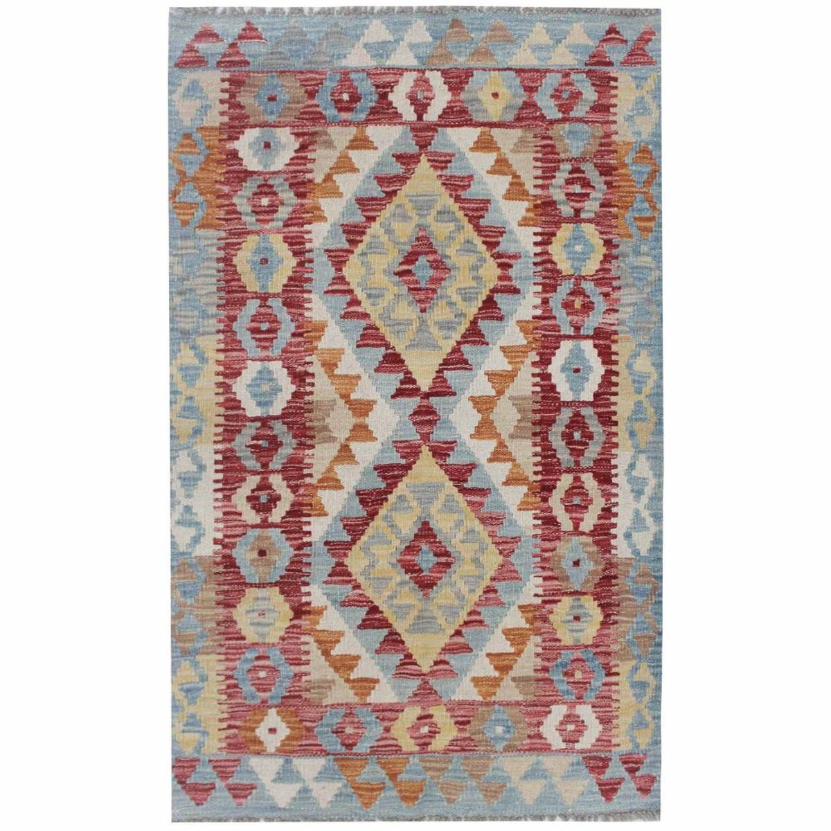 RUGS CL - Alfombra Rugscl Kilim Newtri Multicolor 082x118 7460KP