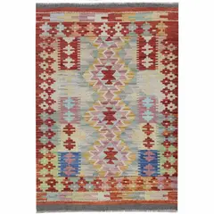 RUGS CL - Alfombra Rugscl Kilim Newtri Multicolor 076x110 7461KP