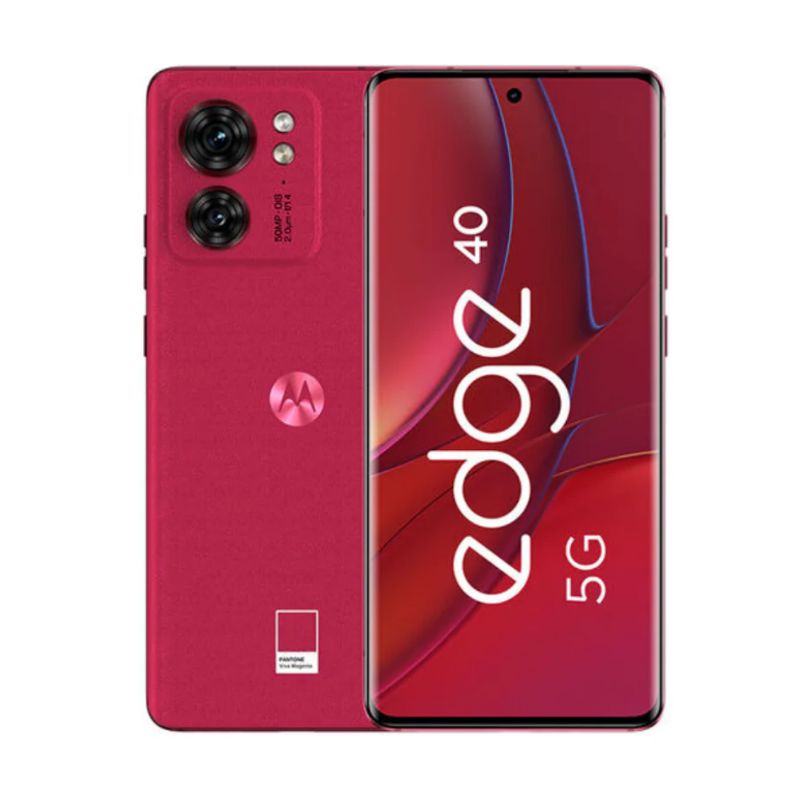 MOTOROLA - Motorola Moto Edge 40 5G 256GB - Viva Magenta - Reacondicionado