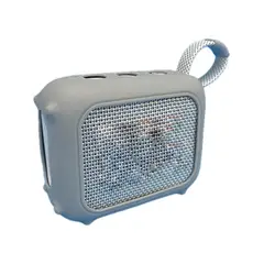 GENERICO - Funda Protector Premiun para Parlante JBL GO 4 Gris