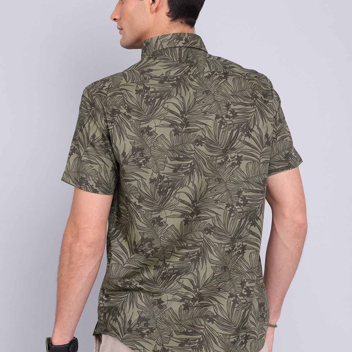 ARROW - Camisa Manga Corta Floreada Arrow ARROW