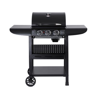 American Grill Parrilla A Gas 3 Quemadores Kansas 3B Black