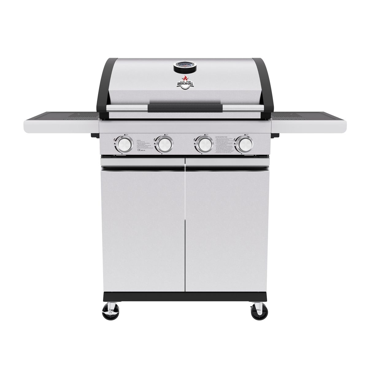 Parrilla a Gas American Grill New York Inox 4 Quemadores