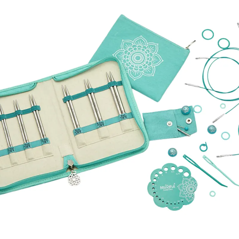 GENERICO - Palillos Intercambiables Premium Mindful Believe de Knitpro