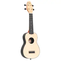 GENERICO - Ukelele Soprano Keiki By Ortega Maple +Funda+Afinador+5 Uñetas K2-MAP