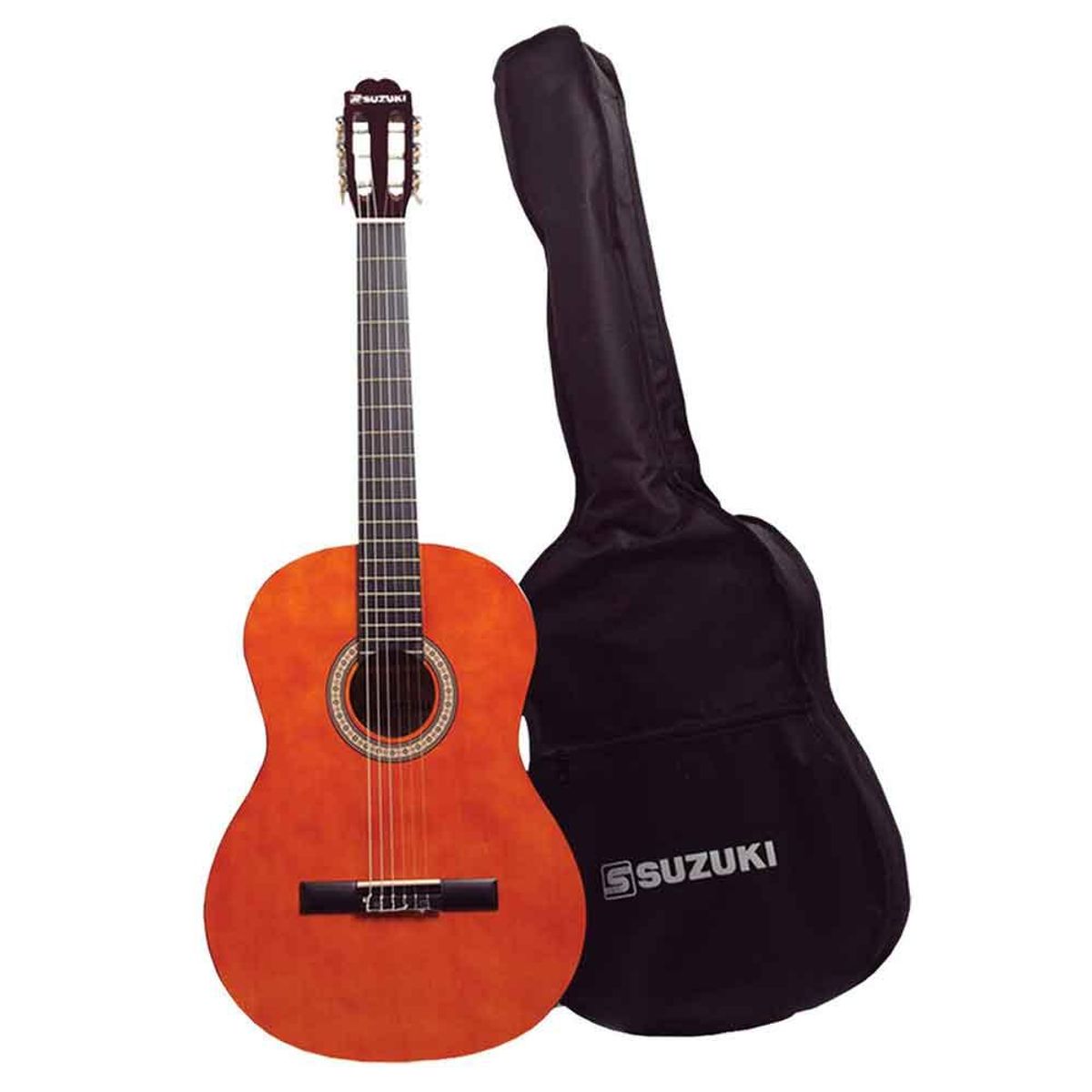 SUZUKI - Guitarra Clasica Suzuki Nylon Nt+Funda De Nylon SCG-2 44