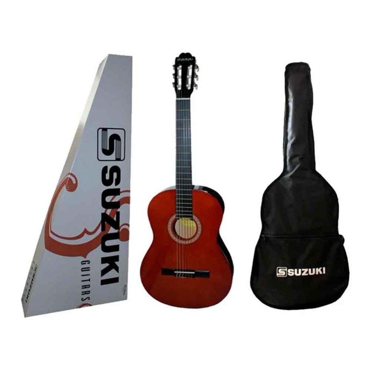 SUZUKI - Guitarra Clasica Suzuki Nylon Nt+Funda De Nylon SCG-2 44