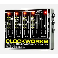 ELECTRO HARMONIX - Pedal ElectroHarmonix Generador De RitmosSintetizador +Adaptador Corriente CLOCKWORKS
