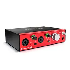 FOCUSRITE - Interfaz De Audio Usb 10 Entradas Y 4 Salidas Clarett CLARETT 2 PRE USB