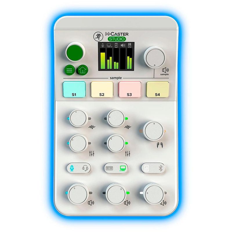 MACKIE - Mixer Mackie Compacta Usb para Podcast M Caster Studio Live White MCASTERSTUDIOWH