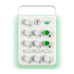 MACKIE - Mixer Compacta Usb para Podcast M Caster Live White M Caster Live White