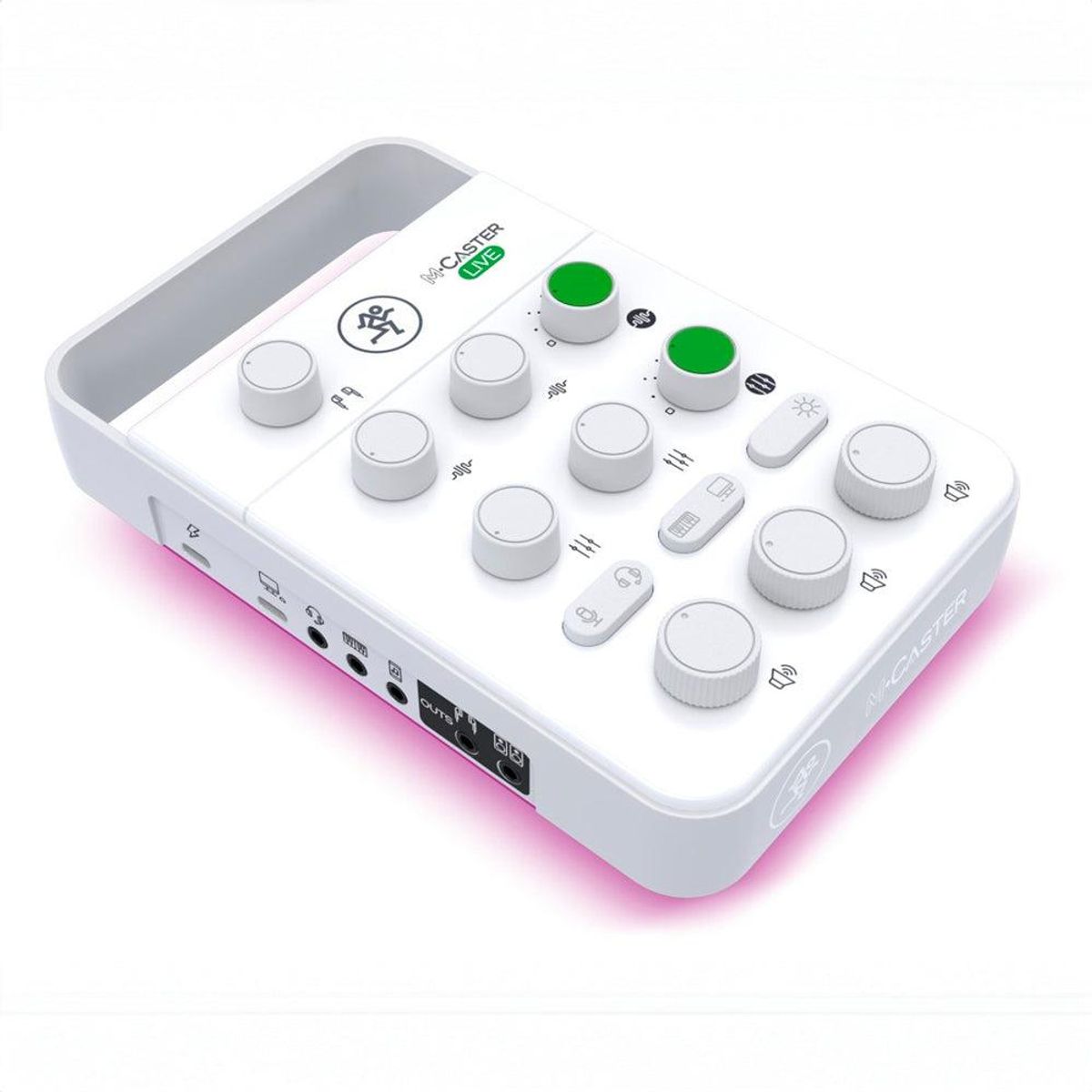 MACKIE - Mixer Mackie Compacta Usb para Podcast M Caster Live White M Caster Live White