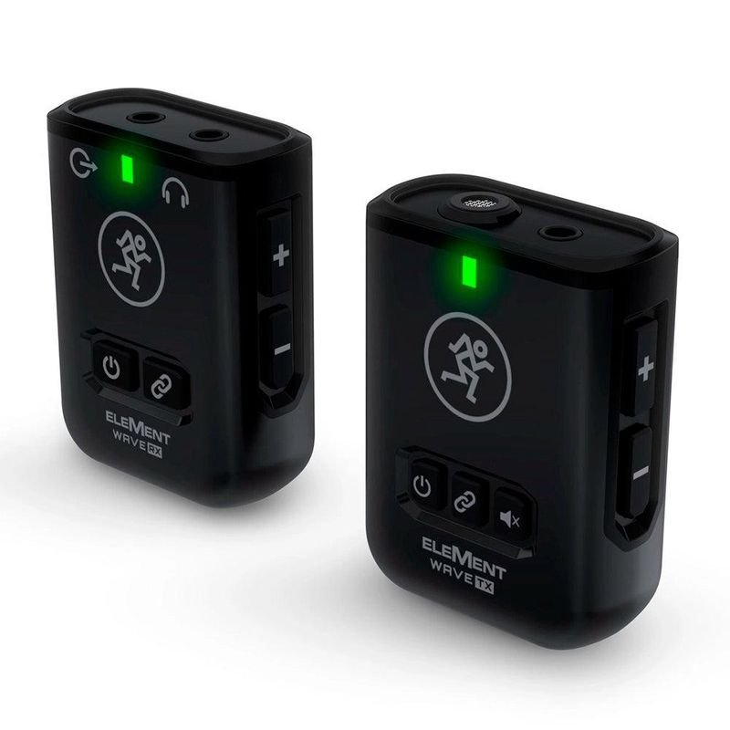 MACKIE - Sistema De Microfono Mackie Inalámbrico Solapa Lavalier EM-Wave Lav