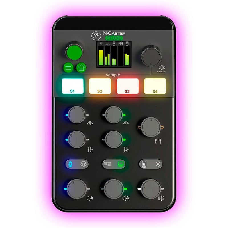 MACKIE - Mixer Mackie Compacta Usb para Podcast M Caster Studio Live MCASTERSTUDIO