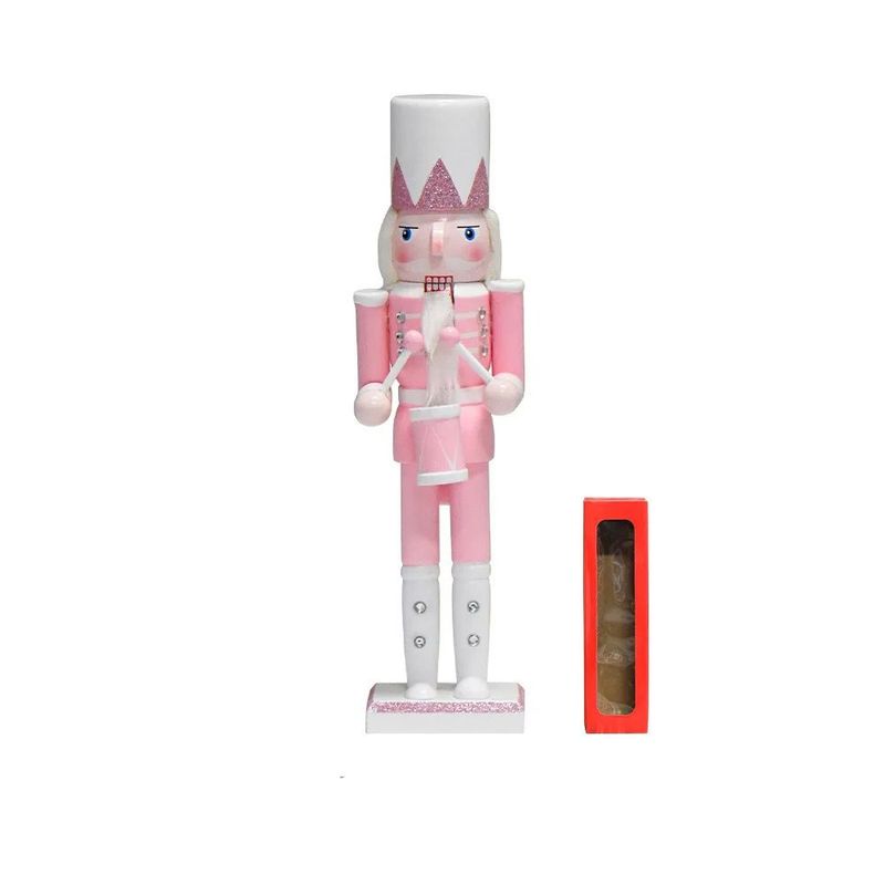 GENERICO - Adornos De Cascanueces De Madera 25cm