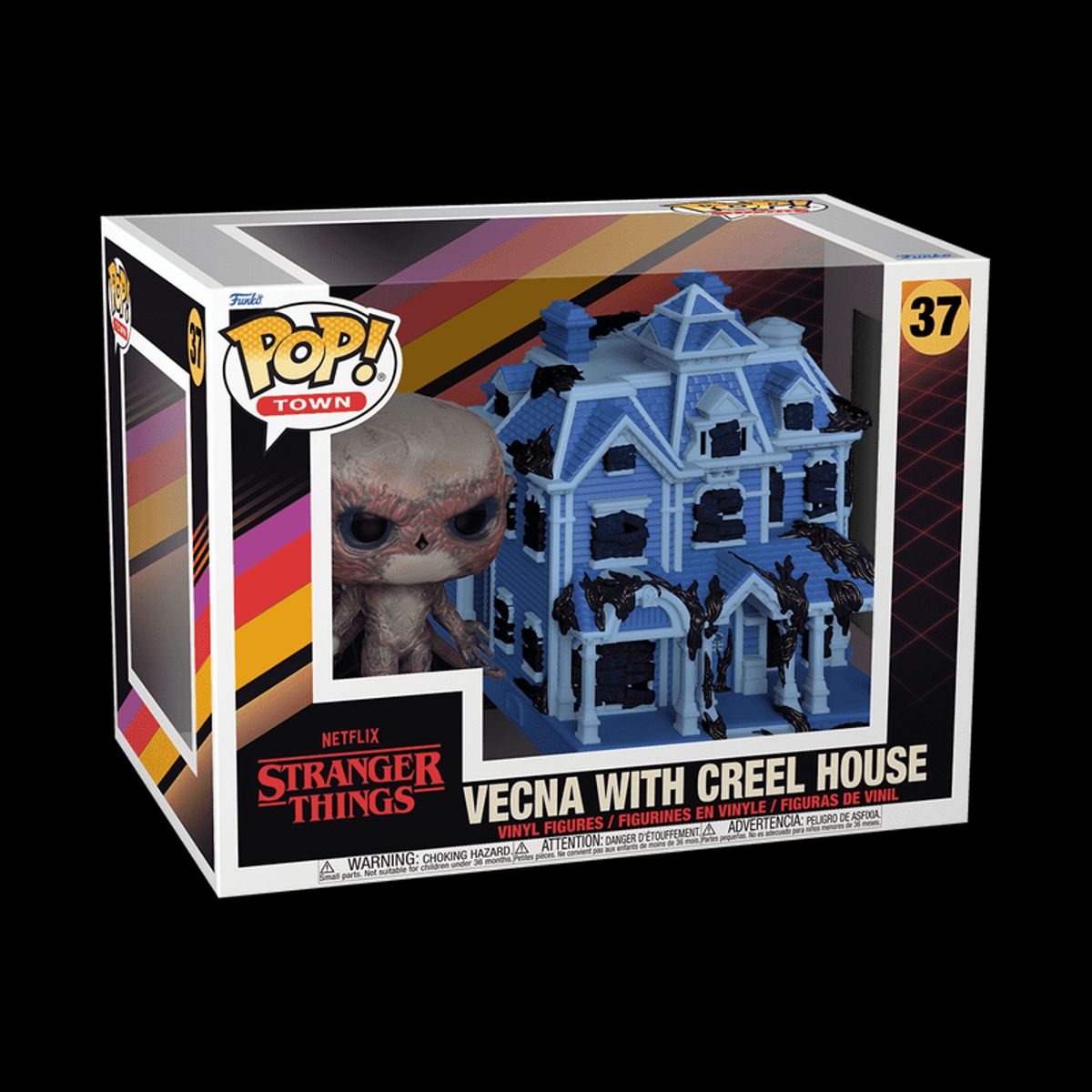 FUNKO - Funko Pop Town 37 - Stranger Things Vecna with Creel House