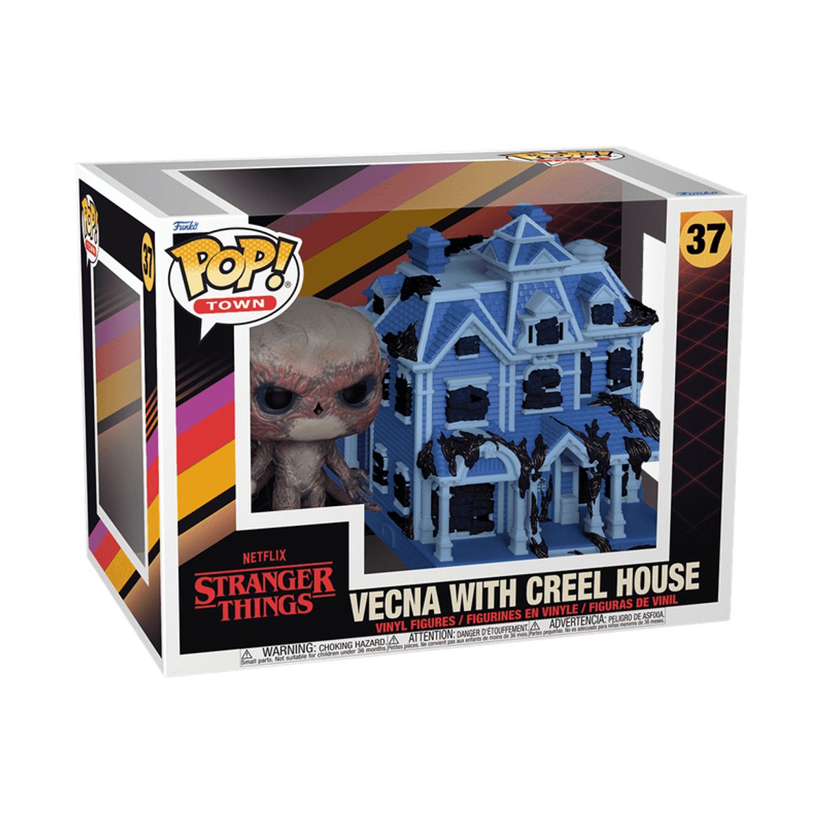 FUNKO - Funko Pop Town 37 - Stranger Things Vecna with Creel House
