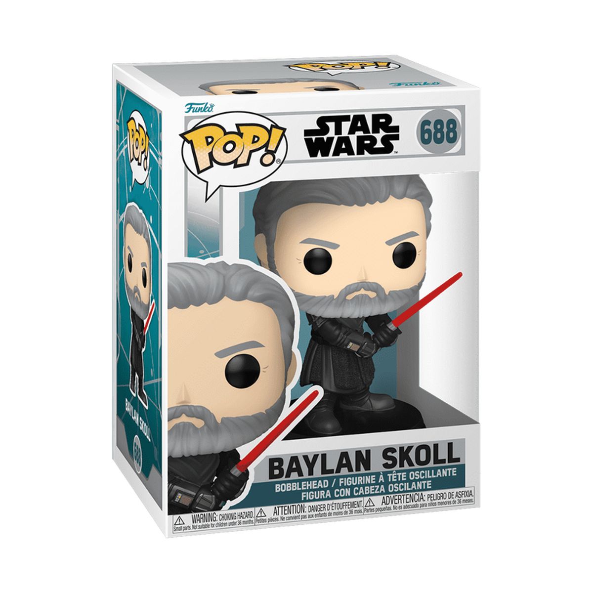 FUNKO - Funko Pop 688 - Star Wars Baylan Skoll