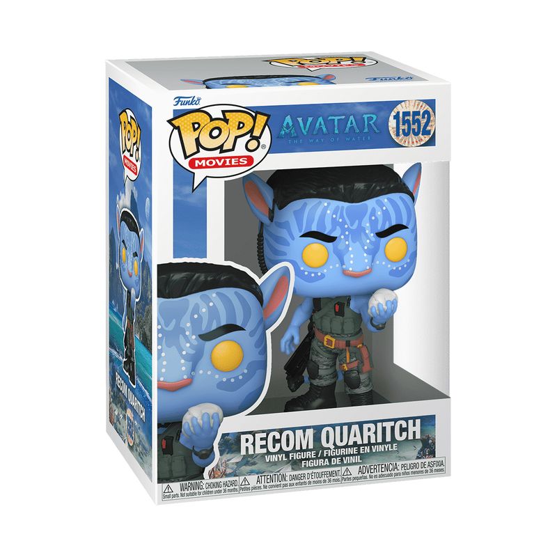 FUNKO - Funko Pop Movies 1552 - Avatar Recom Quaritch