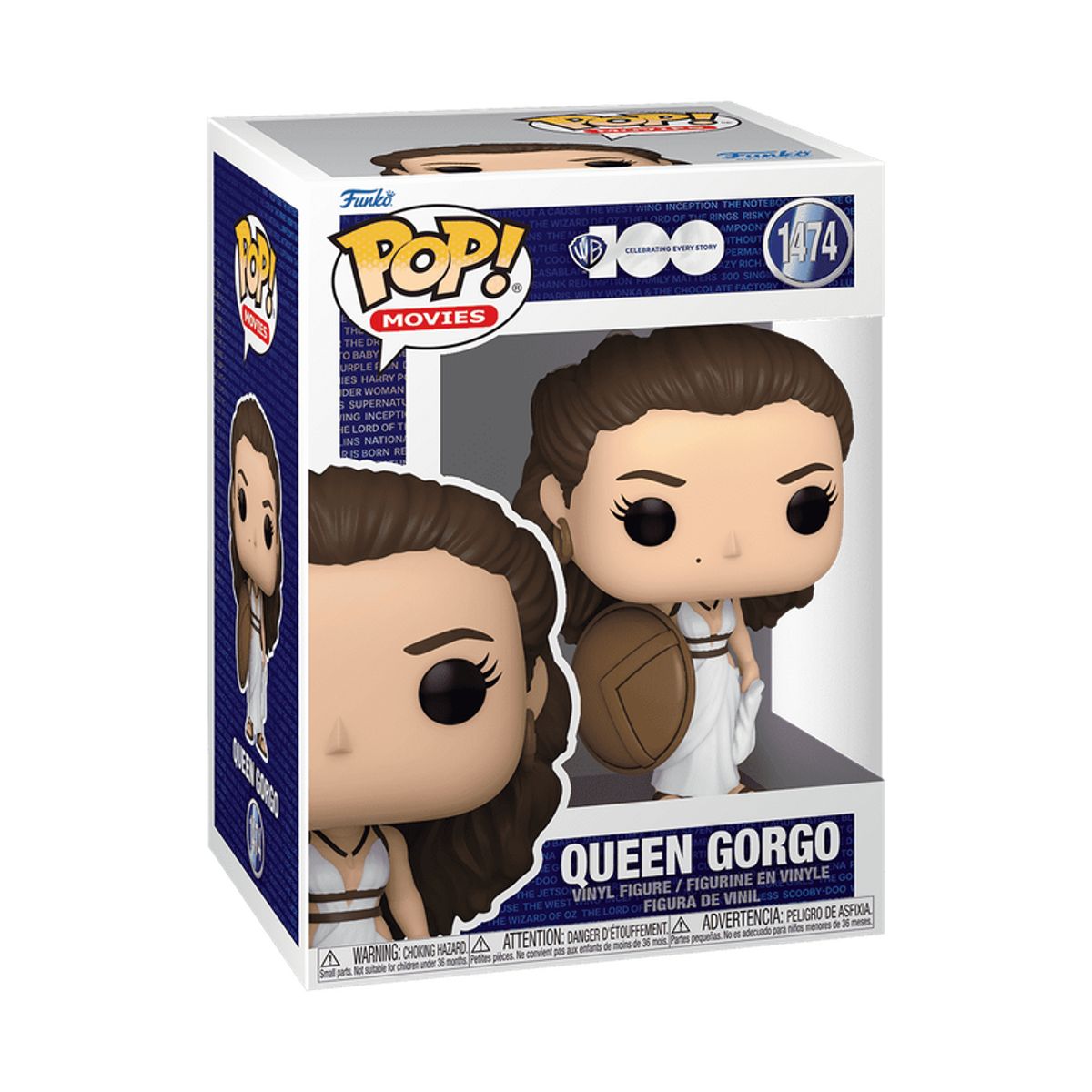 FUNKO - Funko Pop Movies 1474 - Warner Bros 100 Queen Gorgo