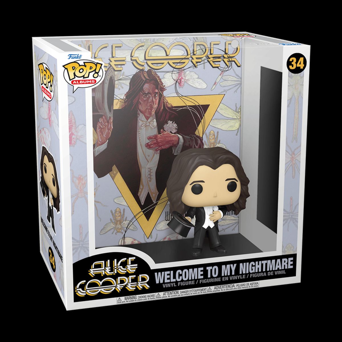 FUNKO - Funko Pop Albums 34 - Alice Cooper Welcome to my Nightmare