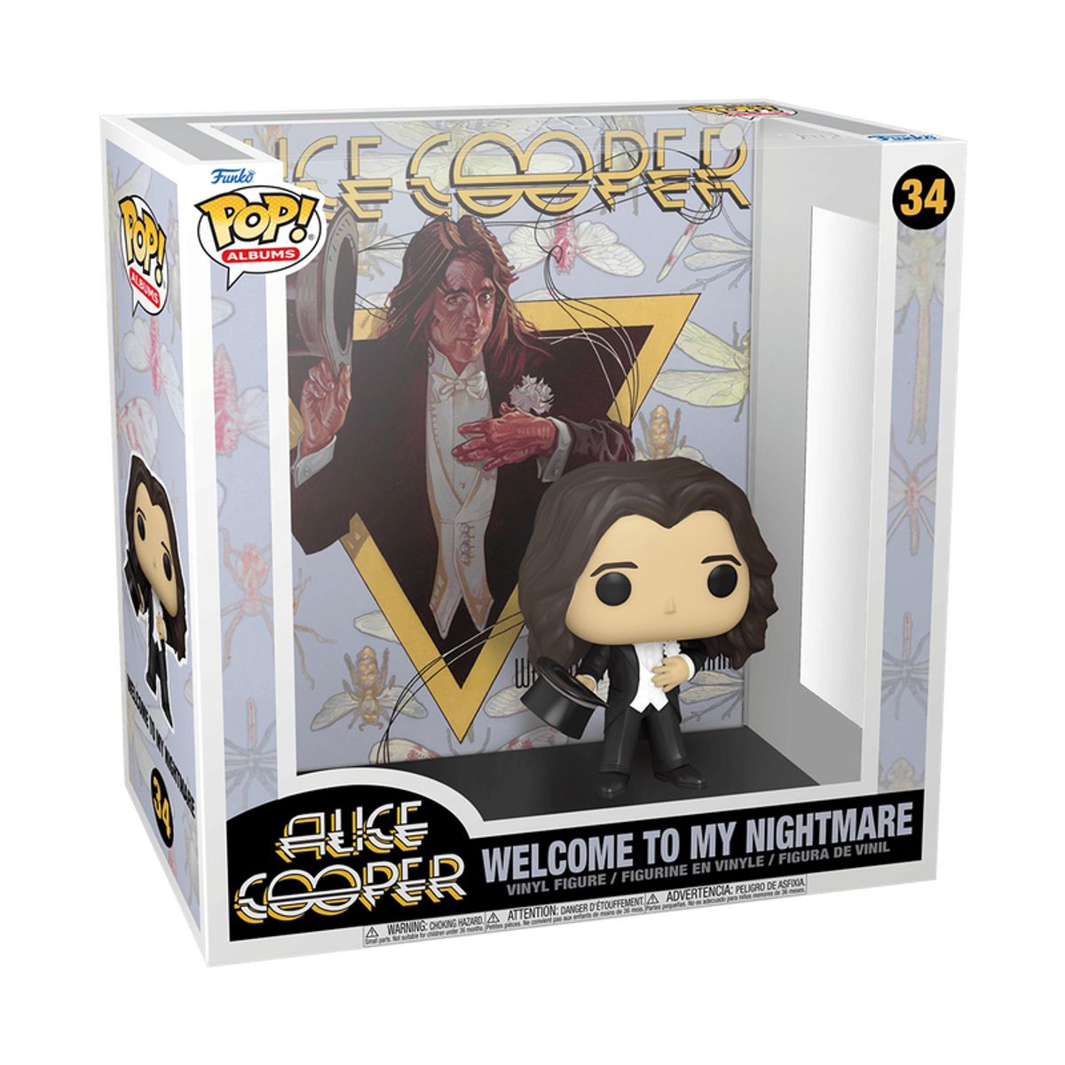 FUNKO - Funko Pop Albums 34 - Alice Cooper Welcome to my Nightmare