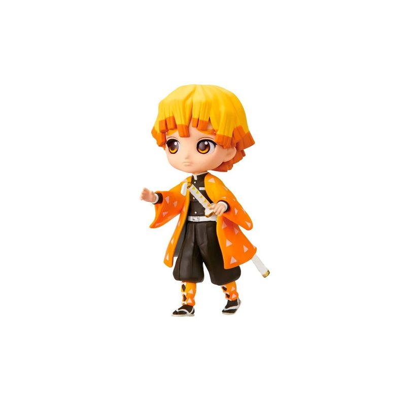 BANDAI - Figura Zenitsu Kimetsu No Yaiba Demon Slayer Q Posket