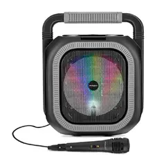 PHILCO - Parlante de Karaoke 765, 6.5 TWS, Luces RGB, Gris