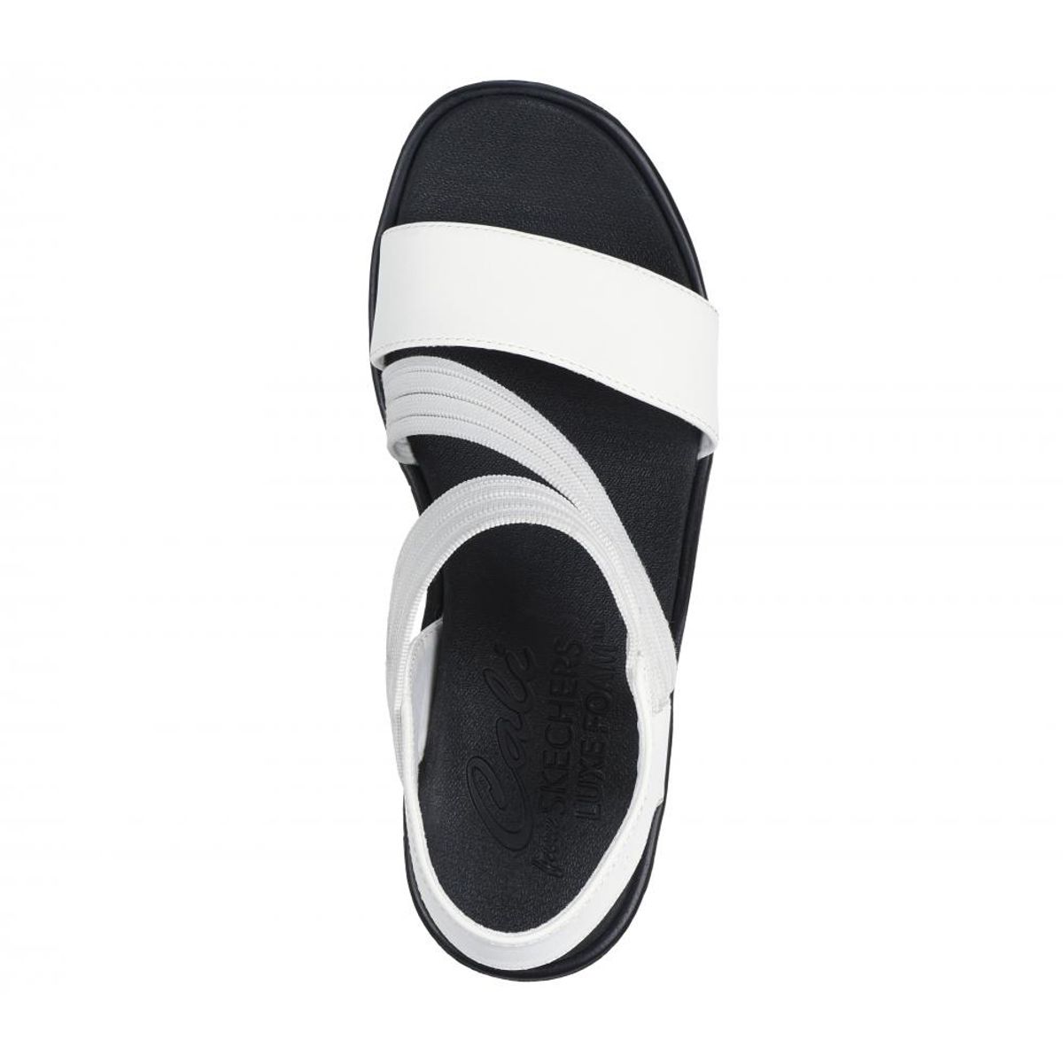 SKECHERS - Sandalia Mujer Rumble On My Go To Blanco Skechers