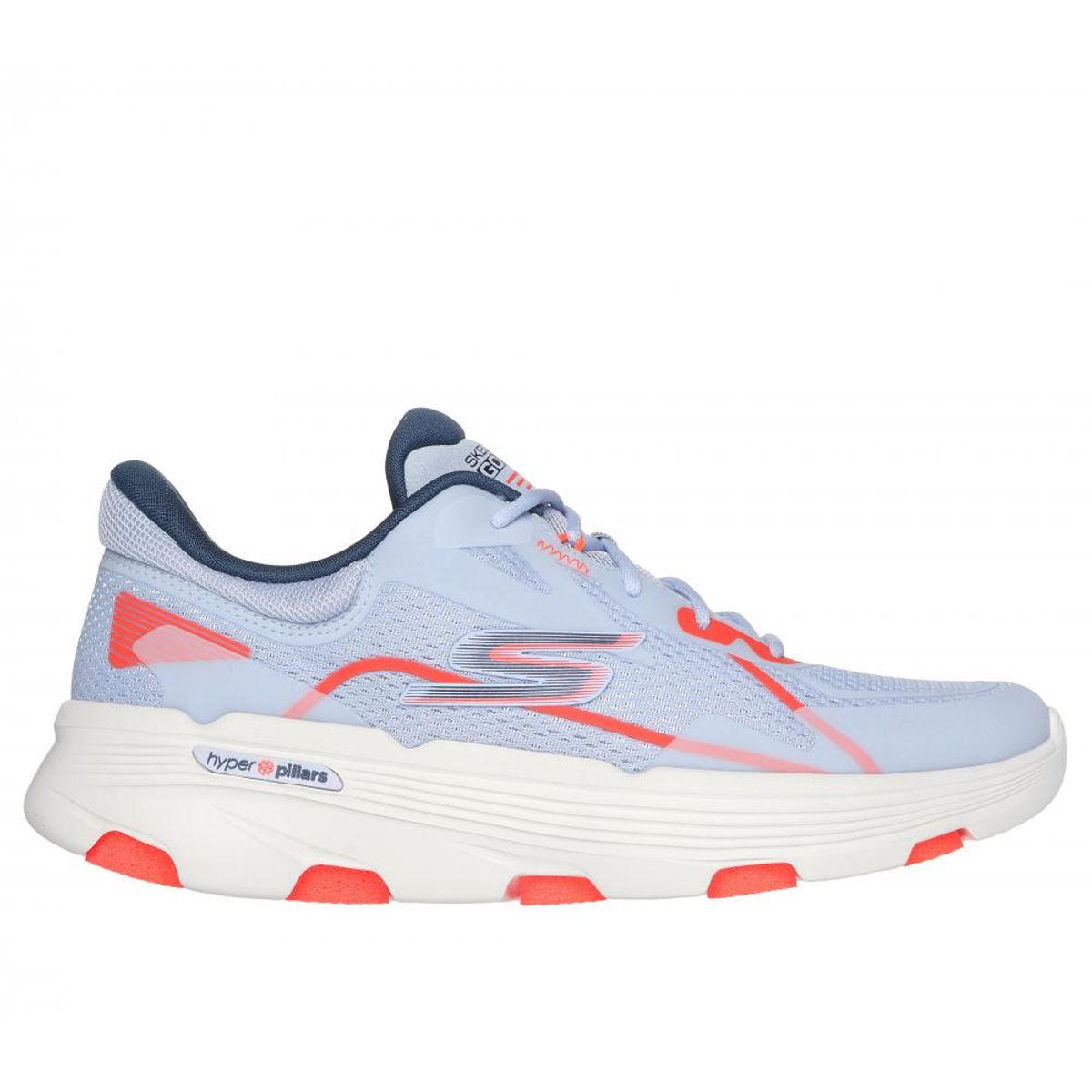 SKECHERS - Zapatilla Mujer Go Run 7.0 Interval Azul Skechers