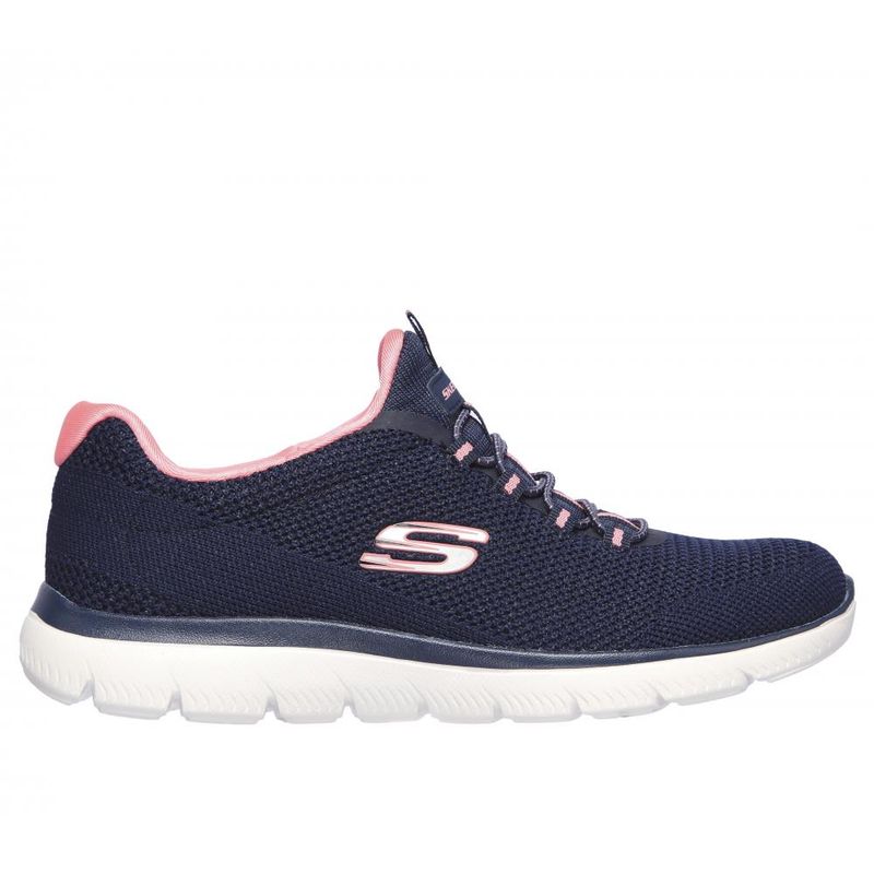 SKECHERS - Zapatilla Mujer Summits Cool Classic Azul Skechers