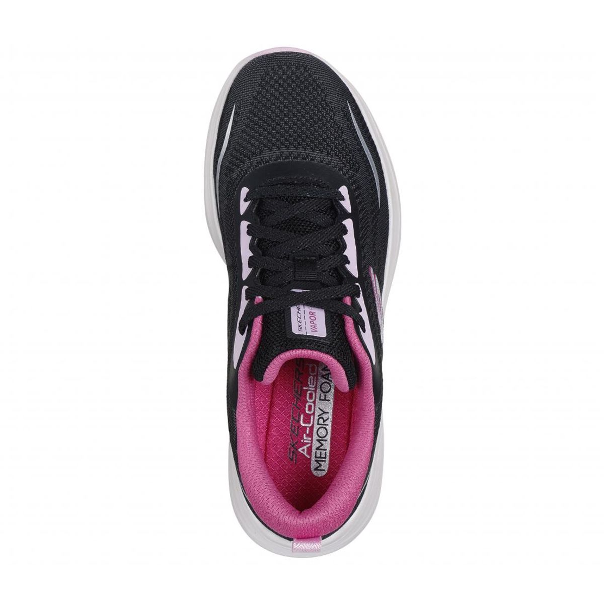 SKECHERS - Zapatilla Mujer Vapor Foam Smooth Ride Negro Skechers