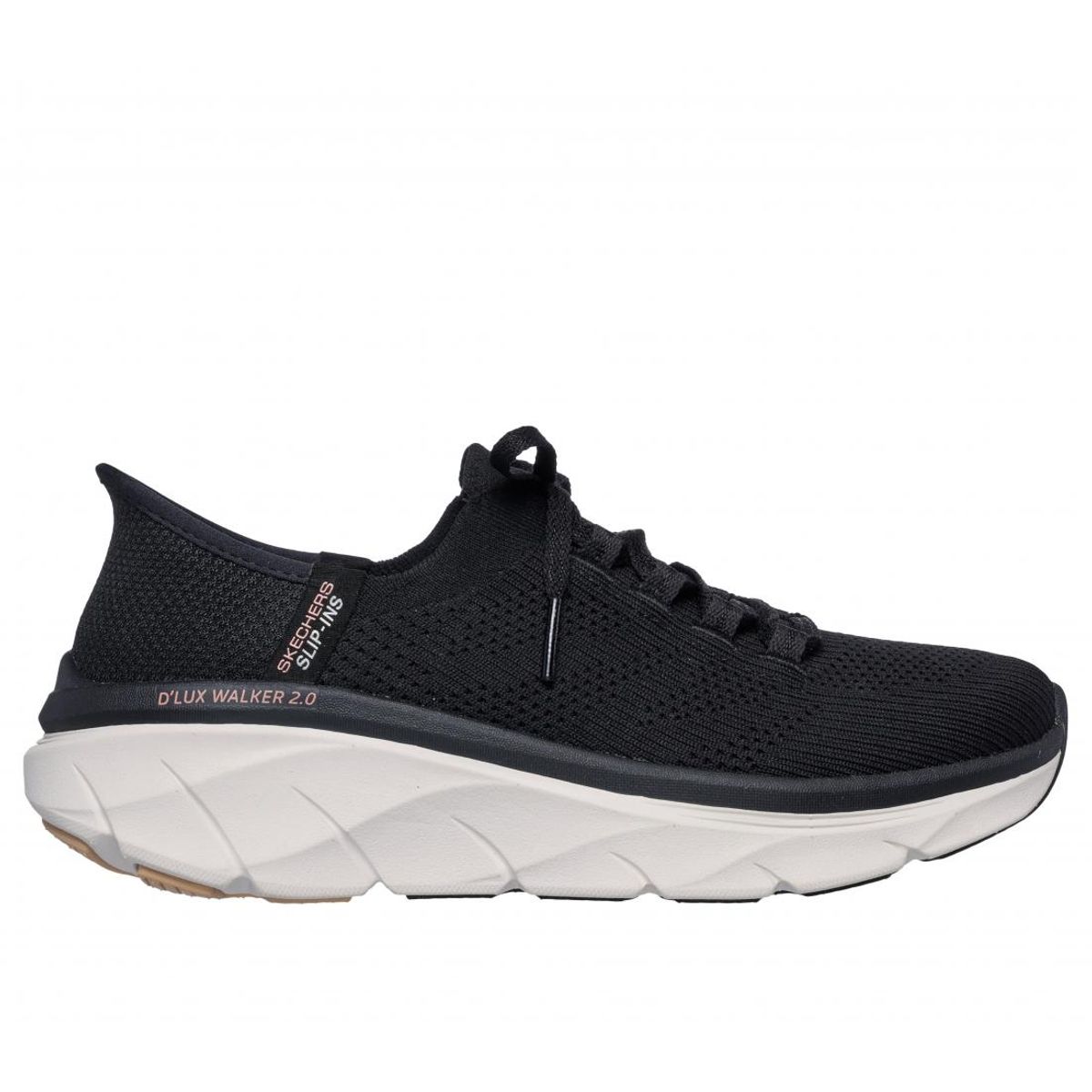 SKECHERS - Zapatilla Mujer Skechers Slip-ins: D'Lux Walker 2.0 Negro