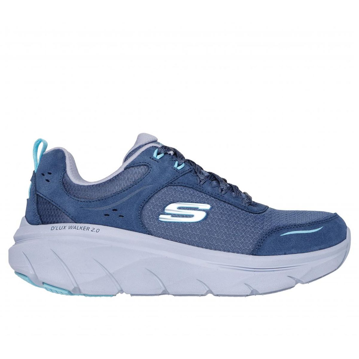 SKECHERS - Zapatilla Mujer D'Lux Walker 2.0 Autumn Sun Azul Skechers
