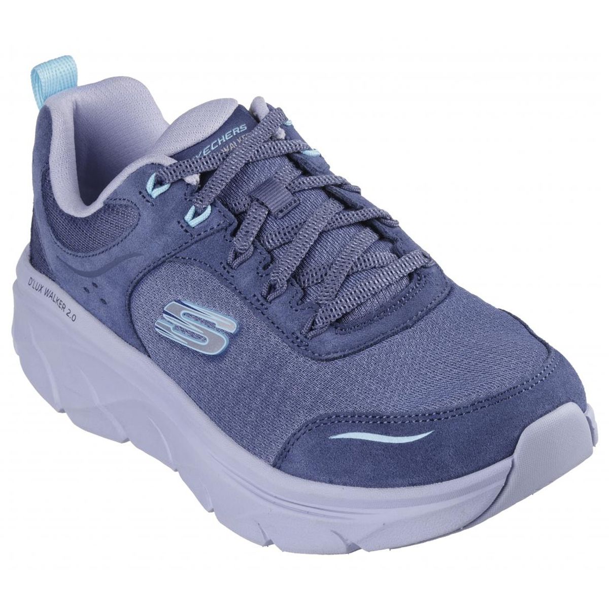 SKECHERS - Zapatilla Mujer D'Lux Walker 2.0 Autumn Sun Azul Skechers
