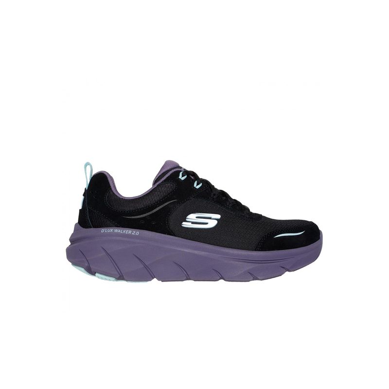SKECHERS - Zapatilla Mujer D'Lux Walker 2.0 Autumn Sun Negra Skechers